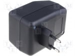 Кутия за захранване CP-Z-64/B Кутия: за захранващо устройство; X:65mm; Y:89mm; Z:56mm; черен